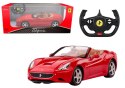 Auto R/C 1:24 Zdalnie Sterowane Sportowe Ferrari California Czerwone Auto R/C 1:24 Zdalnie Sterowane Sportowe Ferrari California Czerwone