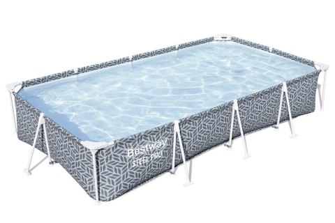 Basen Stelażowy 366 x 201 x 66 cm Bestway 561FV Basen Stelażowy 366 x 201 x 66 cm Bestway 561FV