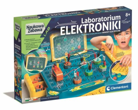 Naukowa Zabawa Laboratorium Elektroniki Clementoni 50727 Naukowa Zabawa Laboratorium Elektroniki Clementoni 50727