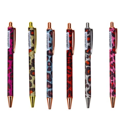 Długopis Metalowy Automatyczny Panterka Niebieski Tusz 1.0mm Długopis Metalowy Automatyczny Panterka Niebieski Tusz 1.0mm