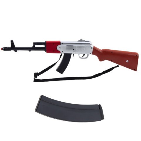 Karabin Strzelba Rekwizyt Pasek Na Ramię Brązowy Dźwięki 65cm Karabin Strzelba Rekwizyt Pasek Na Ramię Brązowy Dźwięki 65cm