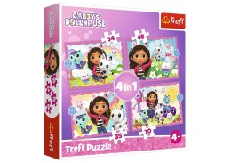 Puzzle - 4w1 - Przygody Gabi / Universal Gabby