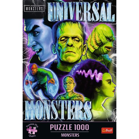 Puzzle - 1000 Premium Plus - Monster Trefl 12070 Puzzle - 1000 Premium Plus - Monster Trefl 12070
