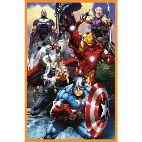 Puzzle - 3x80 - Dni pełne akcji - Disney Marvel The Avengers Trefl 34883 Puzzle - 3x80 - Dni pełne akcji - Disney Marvel The Avengers Trefl 34883