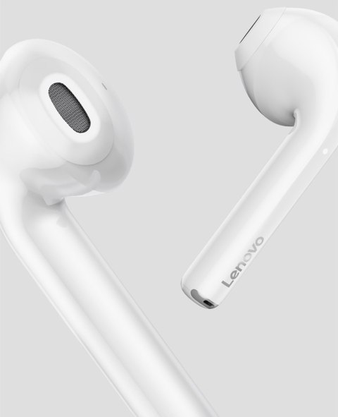 SŁUCHAWKI BEZPRZEWODOWE DOUSZNE LENOVO THINKPLUS LIVEPODS LP2 BIAŁE SŁUCHAWKI BEZPRZEWODOWE DOUSZNE LENOVO THINKPLUS LIVEPODS LP2 BIAŁE