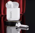 SŁUCHAWKI BEZPRZEWODOWE DOUSZNE LENOVO THINKPLUS LIVEPODS LP2 BIAŁE
