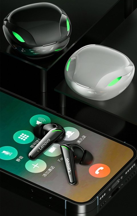 SŁUCHAWKI BEZPRZEWODOWE DOUSZNE LENOVO THINKPLUS LIVEPODS XT92 CZARNE SŁUCHAWKI BEZPRZEWODOWE DOUSZNE LENOVO THINKPLUS LIVEPODS XT92 CZARNE