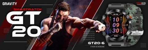 SMARTWATCH GRAVITY GT20-6 SMARTWATCH GRAVITY GT20-6