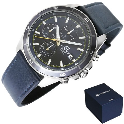 ZEGAREK MĘSKI CASIO EDIFICE EFR-526L-2CVUEF 10 BAR + BOX ZEGAREK MĘSKI CASIO EDIFICE EFR-526L-2CVUEF 10 BAR + BOX