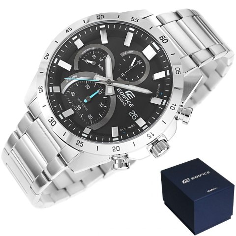 ZEGAREK MĘSKI CASIO EDIFICE EFR-571D-1AVUEF 10 BAR + BOX ZEGAREK MĘSKI CASIO EDIFICE EFR-571D-1AVUEF 10 BAR + BOX