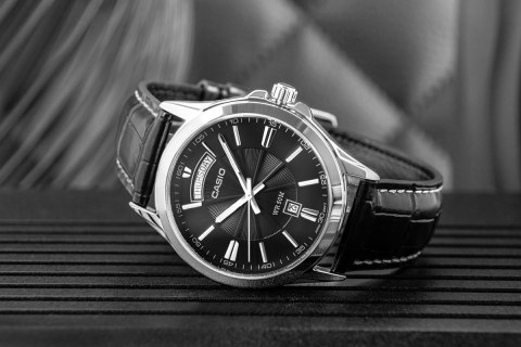ZEGAREK MĘSKI CASIO MTP-1381L-1AVDF + BOX ZEGAREK MĘSKI CASIO MTP-1381L-1AVDF + BOX