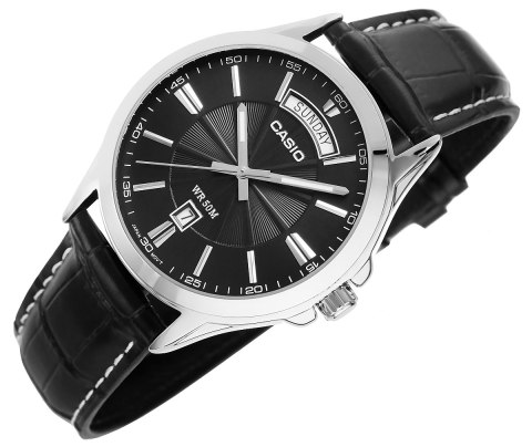 ZEGAREK MĘSKI CASIO MTP-1381L-1AVDF + BOX ZEGAREK MĘSKI CASIO MTP-1381L-1AVDF + BOX