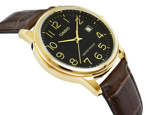 ZEGAREK MĘSKI CASIO MTP-V002GL-1BUDF + BOX ZEGAREK MĘSKI CASIO MTP-V002GL-1BUDF + BOX