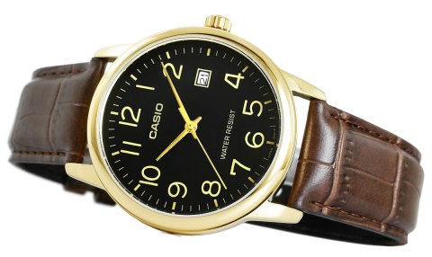 ZEGAREK MĘSKI CASIO MTP-V002GL-1BUDF + BOX ZEGAREK MĘSKI CASIO MTP-V002GL-1BUDF + BOX