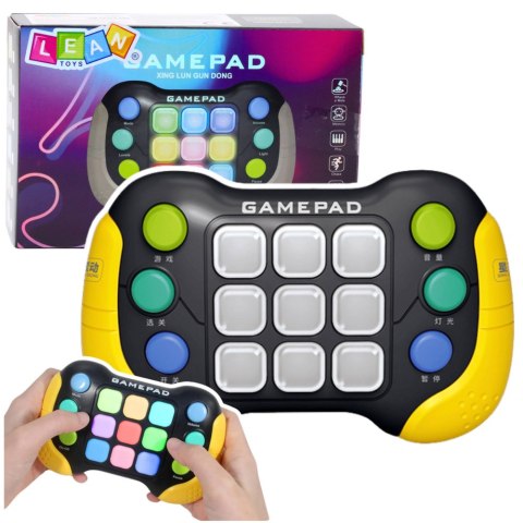 Elektroniczna Gra Zręcznościowa Game Pad Pop-It LED 5 Trybów Elektroniczna Gra Zręcznościowa Game Pad Pop-It LED 5 Trybów