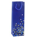 Torba Prezentowa Na Butelkę Wino W Kropki 36 x 12 x 9cm Torba Prezentowa Na Butelkę Wino W Kropki 36 x 12 x 9cm