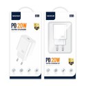 Ładowarka sieciowa OG73 20W USB typu C z funkcją Power Delivery Ładowarka sieciowa OG73 20W USB typu C z funkcją Power Delivery
