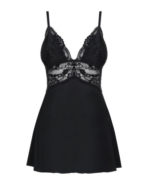 Bielizna-810-BAB-1 babydoll i stringi czarna S/M Bielizna-810-BAB-1 babydoll i stringi czarna S/M
