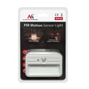 Lampa schodowa LED Maclean, z czujnikiem ruchu, temp. 4000K, 4 LED, Zasięg 3-4m, MCE363