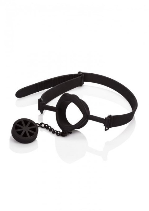Scandal Silicone Stopper Gag Black Scandal Silicone Stopper Gag Black