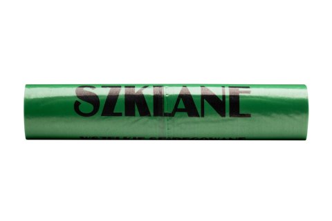 Worki na śmieci Scley 120L zielone 10 sztuk segregacja SZKŁO Worki na śmieci Scley 120L zielone 10 sztuk segregacja SZKŁO