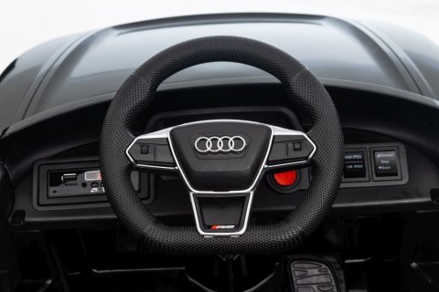 Auto Na Akumulator Audi E- Tron GT Czarne QLS-6888 Auto Na Akumulator Audi E- Tron GT Czarne QLS-6888