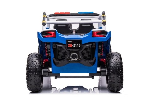 Auto na Akumulator Buggy XB-2118 Policyjne Niebieskie 4x4 Auto na Akumulator Buggy XB-2118 Policyjne Niebieskie 4x4