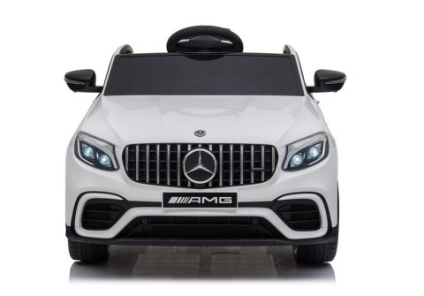 Auto na akumulator Mercedes GLC 63S QLS-5688 Biały 4x4 Auto na akumulator Mercedes GLC 63S QLS-5688 Biały 4x4