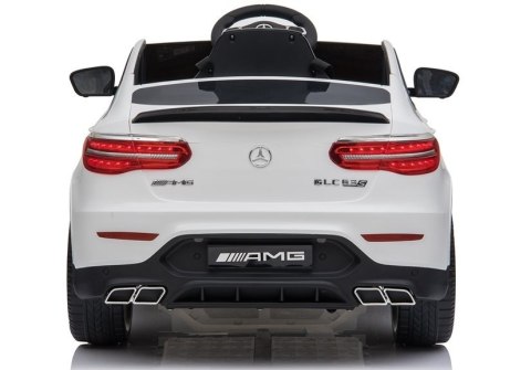 Auto na akumulator Mercedes GLC 63S QLS-5688 Biały 4x4 Auto na akumulator Mercedes GLC 63S QLS-5688 Biały 4x4