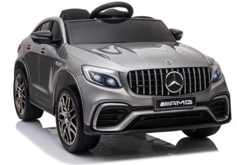 Auto na akumulator Mercedes GLC 63S QLS-5688 Srebrny Lakier 4x4 Auto na akumulator Mercedes GLC 63S QLS-5688 Srebrny Lakier 4x4