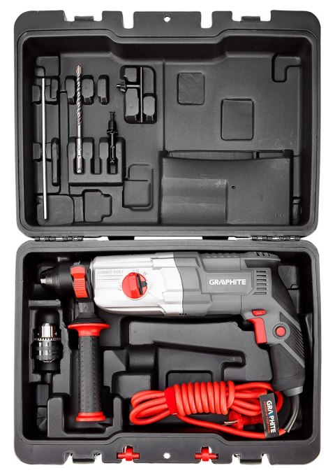 Młotowiertarka SDS+ 800W, walizka Młotowiertarka SDS+ 800W, walizka