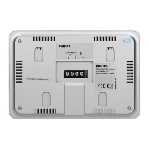 Philips WelcomeEye Connect 2, Zestaw wideodomofonowy, bezsłuchawkowy, kolor, LCD 7", dotykowy, menu OSD, WI-FI + APP na telefon, Philips WelcomeEye Connect 2, Zestaw wideodomofonowy, bezsłuchawkowy, kolor, LCD 7", dotykowy, menu OSD, WI-FI + APP na telefon,