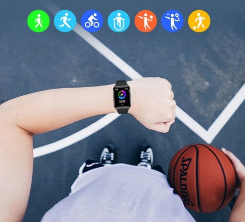 SMARTWATCH UNISEX Rubicon RNCE89 - WYKONYWANIE POŁĄCZEŃ, WŁASNE TARCZE (sr035h) SMARTWATCH UNISEX Rubicon RNCE89 - WYKONYWANIE POŁĄCZEŃ, WŁASNE TARCZE (sr035h)