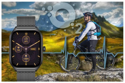 SMARTWATCH UNISEX Rubicon RNCF03 - ROZMOWY BLUETOOTH, ALWAYS ON DISPLAY (sr049g) SMARTWATCH UNISEX Rubicon RNCF03 - ROZMOWY BLUETOOTH, ALWAYS ON DISPLAY (sr049g)