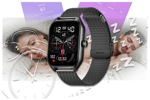 SMARTWATCH UNISEX Rubicon RNCF03 - ROZMOWY BLUETOOTH, ALWAYS ON DISPLAY (sr049g) SMARTWATCH UNISEX Rubicon RNCF03 - ROZMOWY BLUETOOTH, ALWAYS ON DISPLAY (sr049g)