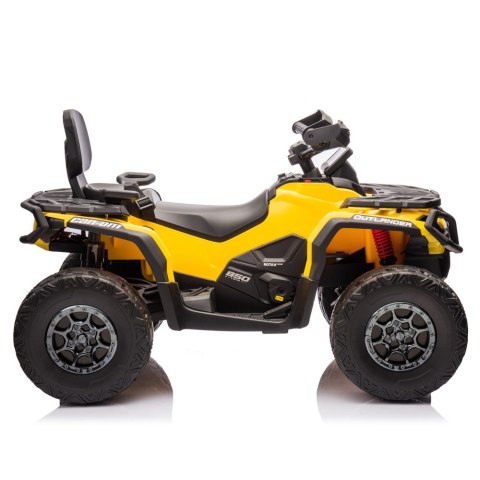 Quad Can Am Outlander 4x4 DK-CA005 Żółty Quad Can Am Outlander 4x4 DK-CA005 Żółty