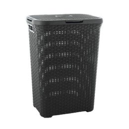 Kosz na bieliznę Curver Natural Style 40L ciemnySz