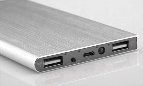 US13A Power bank 20000 slim alu black US13A Power bank 20000 slim alu black