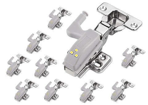 ZD23F Lampka led na zawias szafki 10szt. ZD23F Lampka led na zawias szafki 10szt.