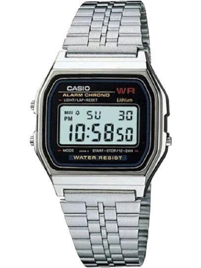 ZEGAREK MĘSKI CASIO A159WA-N1DF - KLASYKA (zd168b) + BOX ZEGAREK MĘSKI CASIO A159WA-N1DF - KLASYKA (zd168b) + BOX
