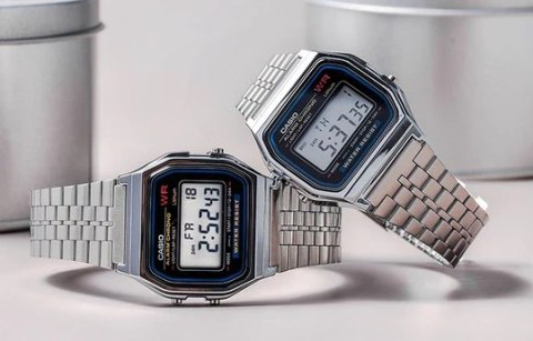 ZEGAREK MĘSKI CASIO A159WA-N1DF - KLASYKA (zd168b) + BOX ZEGAREK MĘSKI CASIO A159WA-N1DF - KLASYKA (zd168b) + BOX