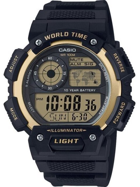 Zegarek Męski Casio AE-1400WH-9AVEF (zd110b) Zegarek Męski Casio AE-1400WH-9AVEF (zd110b)