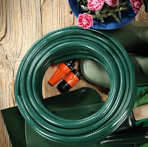 Zestaw ogrodowy 20m 1/2" z końcówkami Cellfast Economic Zestaw ogrodowy 20m 1/2" z końcówkami Cellfast Economic