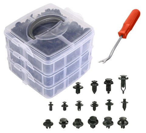 AG741 Zestaw spinek samochodowych 625szt AG741 Zestaw spinek samochodowych 625szt