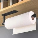 AG883 Wieszak na ręcznik papierowy czarny