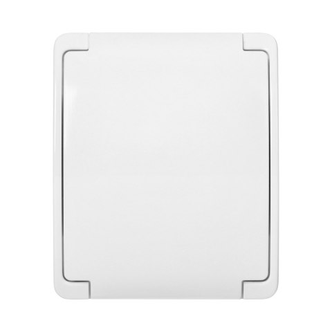 Gniazdo pojedyncze 2P+Z Schuko AQUATIC, IP44, białe Gniazdo pojedyncze 2P+Z Schuko AQUATIC, IP44, białe