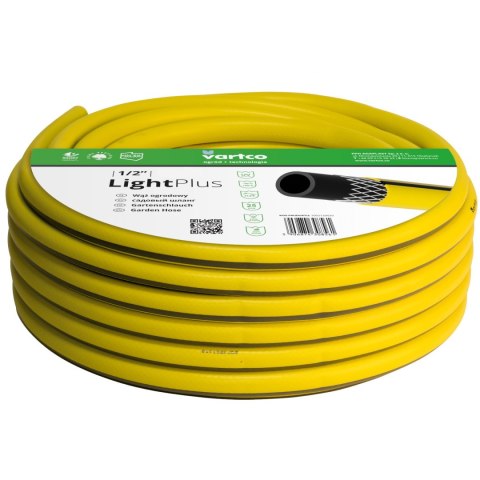 Wąż ogrodowy Vartco Light Plus 1/2" 30m Wąż ogrodowy Vartco Light Plus 1/2" 30m