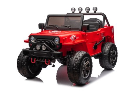 Auto Na Akumulator JH-102 Czerwone 4x4 Auto Na Akumulator JH-102 Czerwone 4x4
