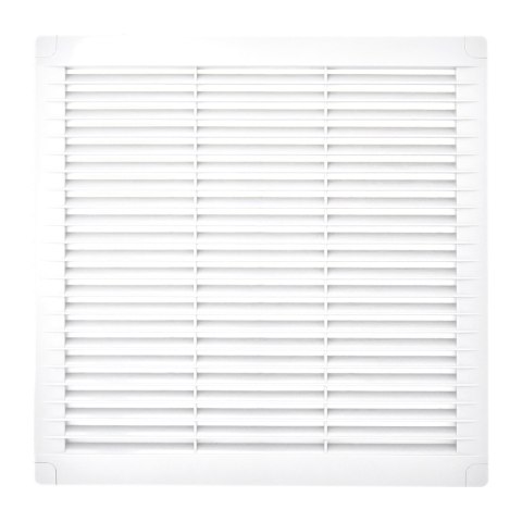 Kratka z zaślepkami 350x350, biała Kratka z zaślepkami 350x350, biała