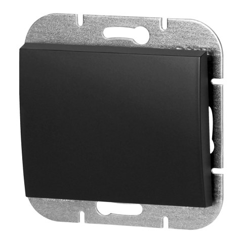 Łącznik krzyżowy p/t Onyx, 10A, 250V, WP-8O, czarny Łącznik krzyżowy p/t Onyx, 10A, 250V, WP-8O, czarny